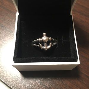 James Avery Faith, Hope, & Love Twisted Rope Ring